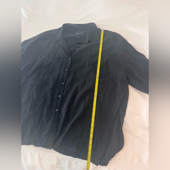 Oversized Zara button up boxy oversized blouse - Picture 6 of 6